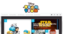 Desktop Screenshot of disneytsumtsum.com